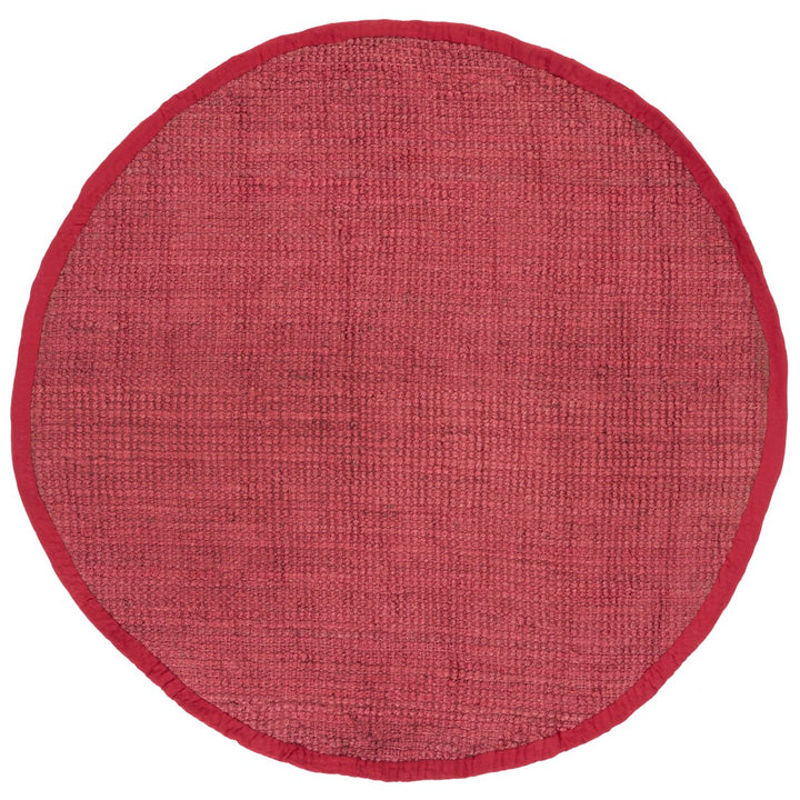 SAFAVIEH Natural Fiber NF730D Handwoven Red Rug Image 1