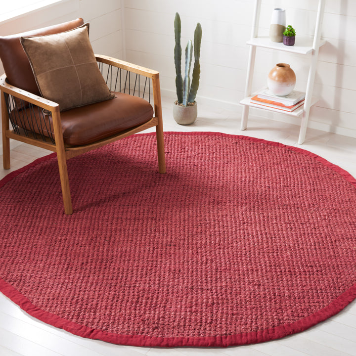 SAFAVIEH Natural Fiber NF730D Handwoven Red Rug Image 9