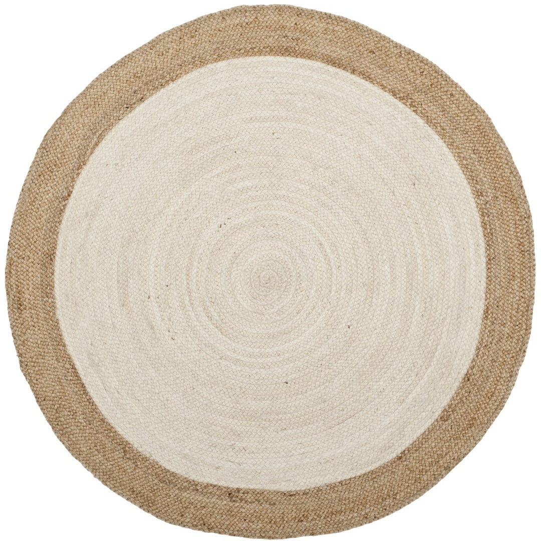 SAFAVIEH Natural Fiber NF801M Ivory / Natural Rug Image 1