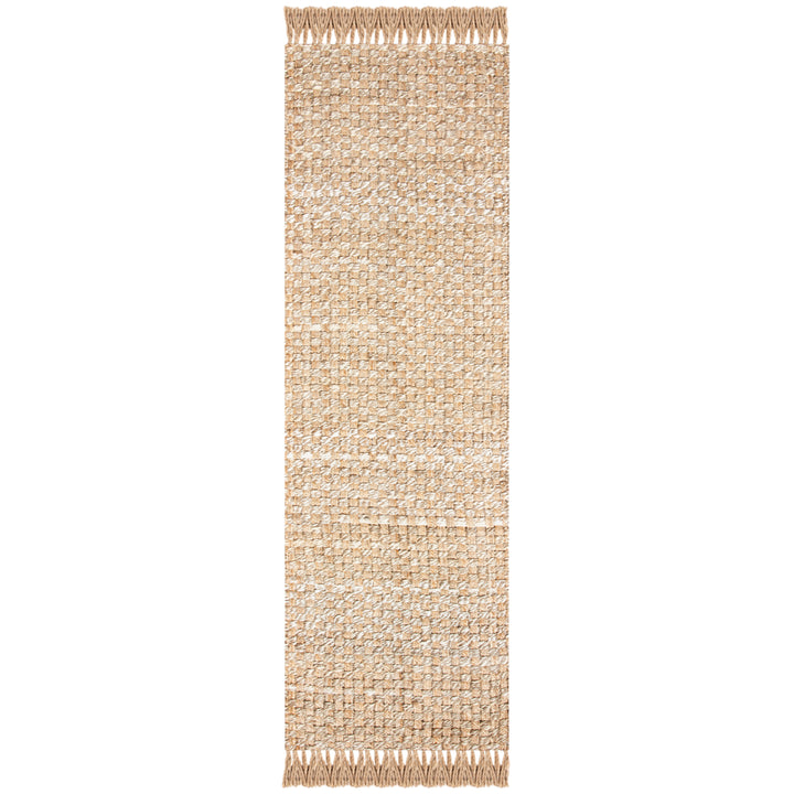 SAFAVIEH Natural Fiber NF868B Natural / Grey Rug Image 3