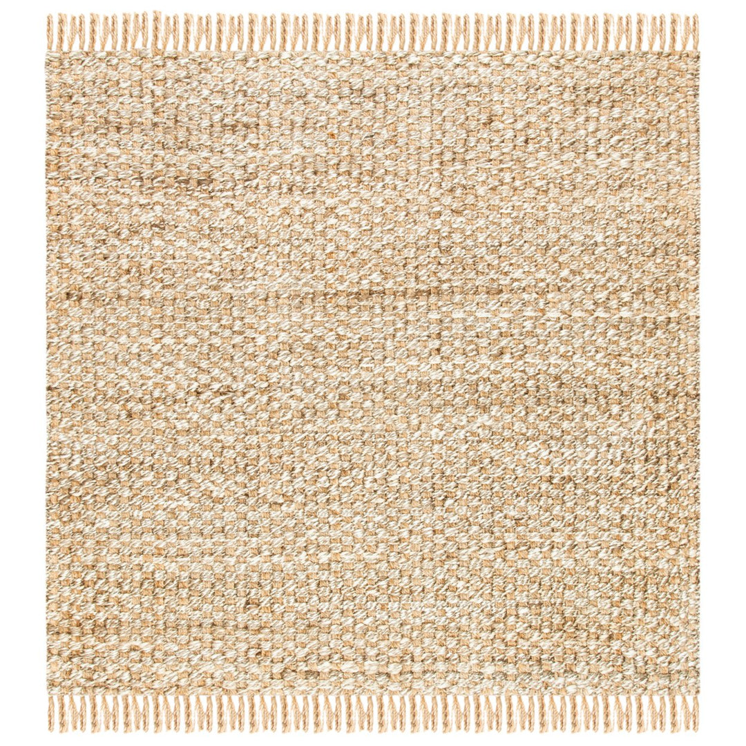 SAFAVIEH Natural Fiber NF868B Natural / Grey Rug Image 1