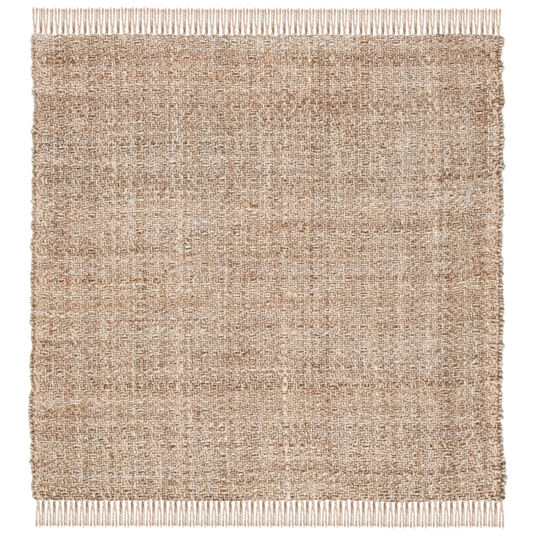 SAFAVIEH Natural Fiber NF821F Grey / Natural Rug Image 1