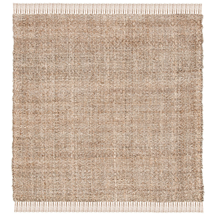 SAFAVIEH Natural Fiber NF821F Grey / Natural Rug Image 1