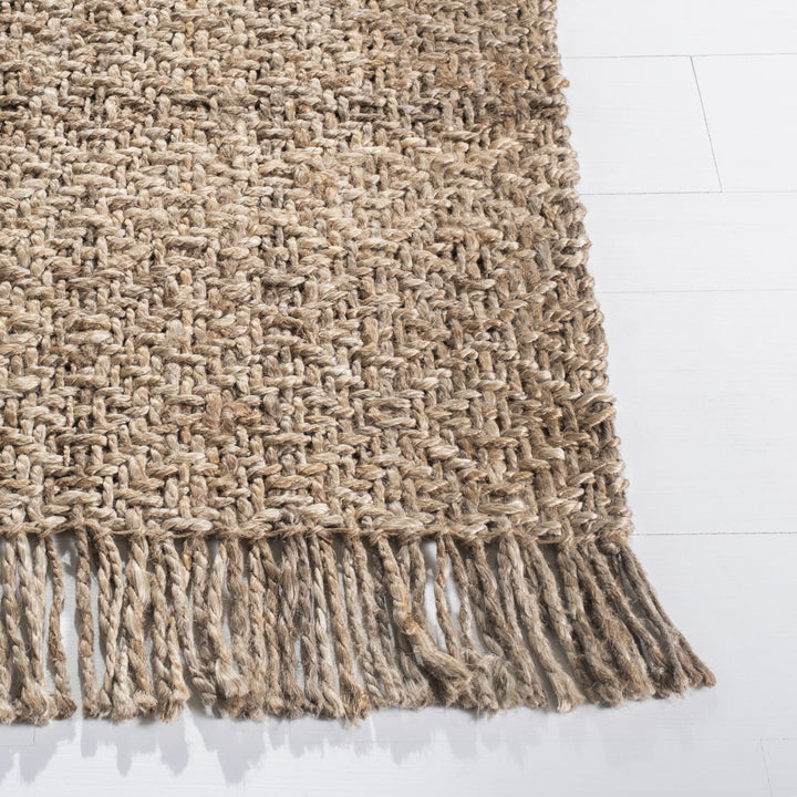 SAFAVIEH Natural Fiber NF821F Grey / Natural Rug Image 5