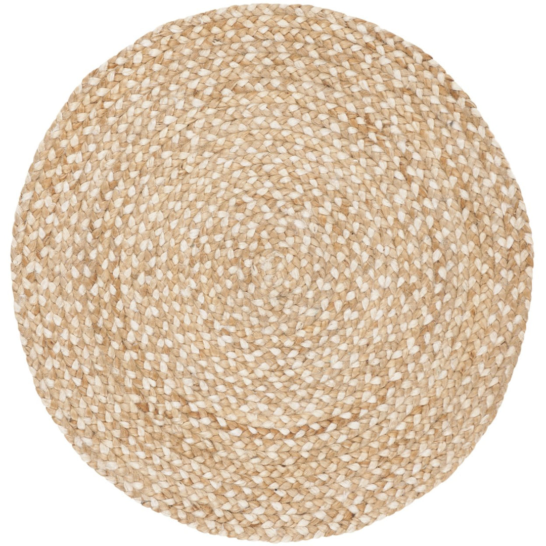 SAFAVIEH NF804B Natural Fiber Natural / Ivory Image 1