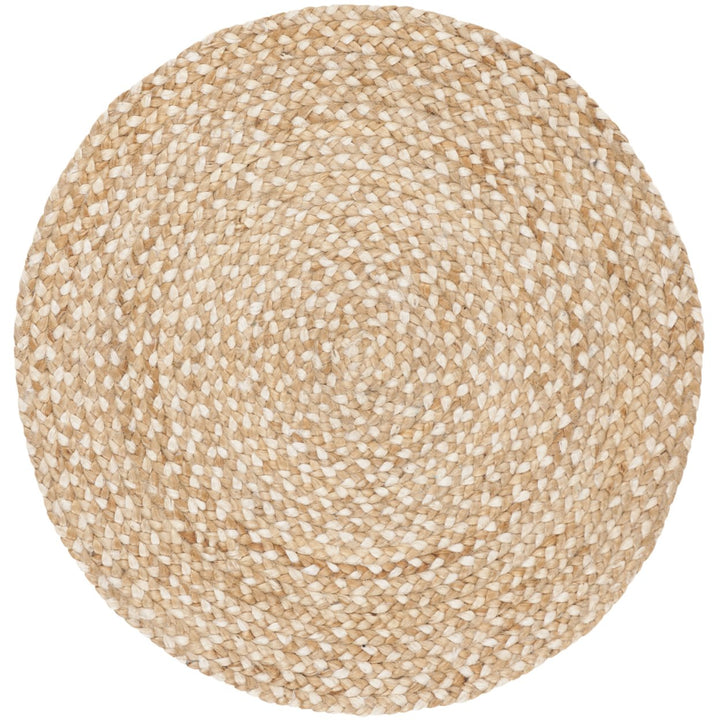 SAFAVIEH NF804B Natural Fiber Natural / Ivory Image 2