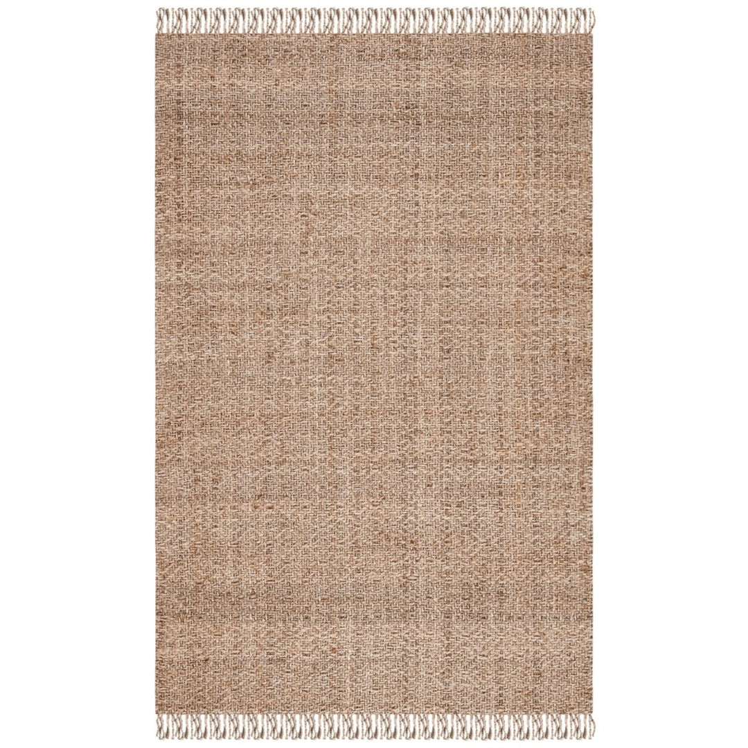 SAFAVIEH Natural Fiber NF821F Grey / Natural Rug Image 1