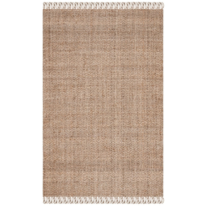 SAFAVIEH Natural Fiber NF821F Grey / Natural Rug Image 8