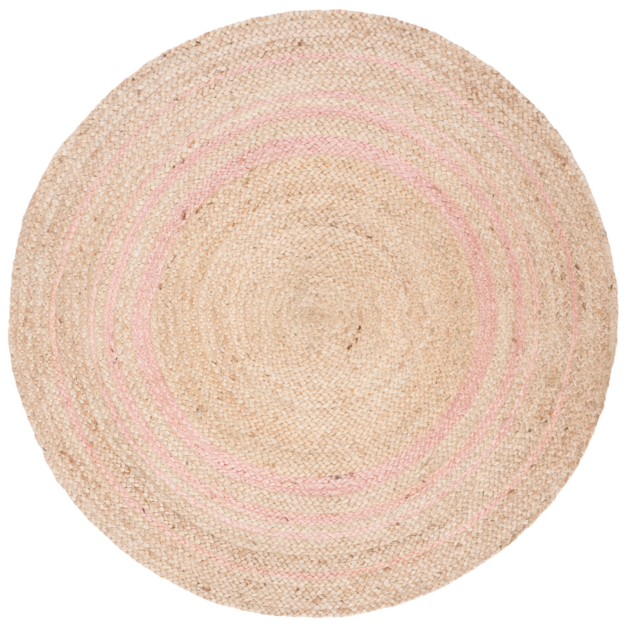 SAFAVIEH Natural Fiber NF807U Handwoven Pink Rug Image 1