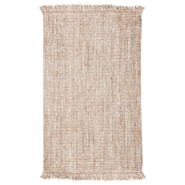 SAFAVIEH Natural Fiber NF825F Handwoven Grey / Beige Rug Image 1