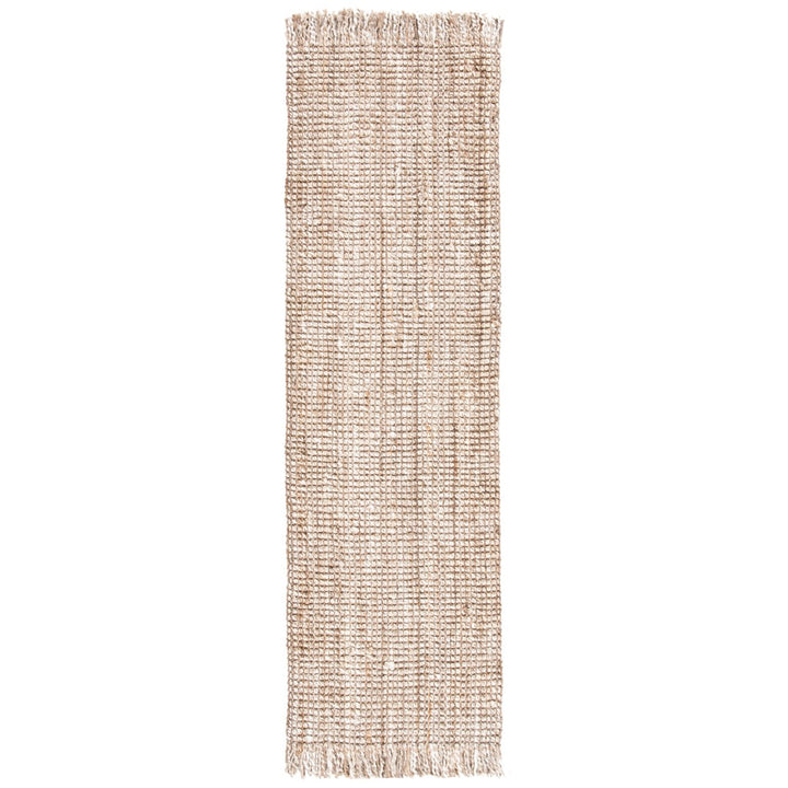 SAFAVIEH Natural Fiber NF825F Handwoven Grey / Beige Rug Image 1