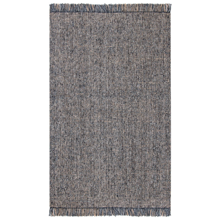 SAFAVIEH Natural Fiber NF826H Charcoal / Natural Rug Image 1