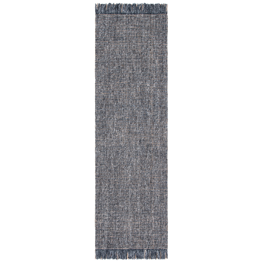 SAFAVIEH Natural Fiber NF826H Charcoal / Natural Rug Image 4