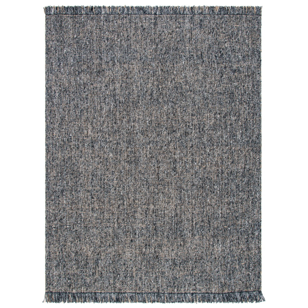 SAFAVIEH Natural Fiber NF826H Charcoal / Natural Rug Image 1