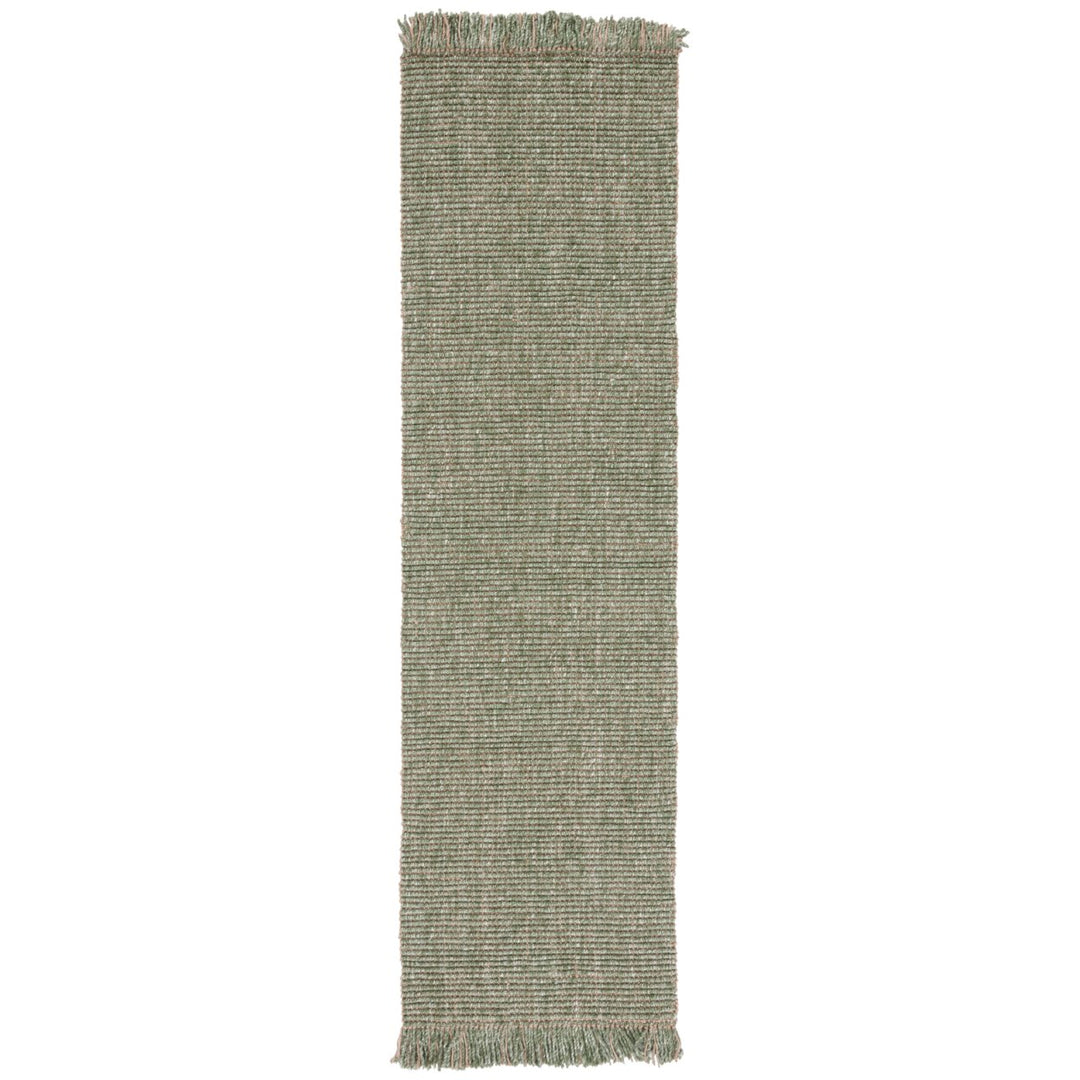 SAFAVIEH Natural Fiber NF826Y Green / Natural Rug Image 1