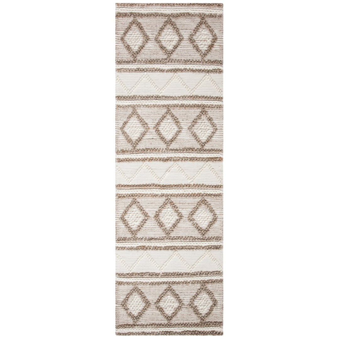 SAFAVIEH Natural Fiber NF866B Handwoven Taupe /Ivory Rug Image 1