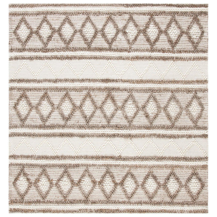 SAFAVIEH Natural Fiber NF866B Handwoven Taupe /Ivory Rug Image 1