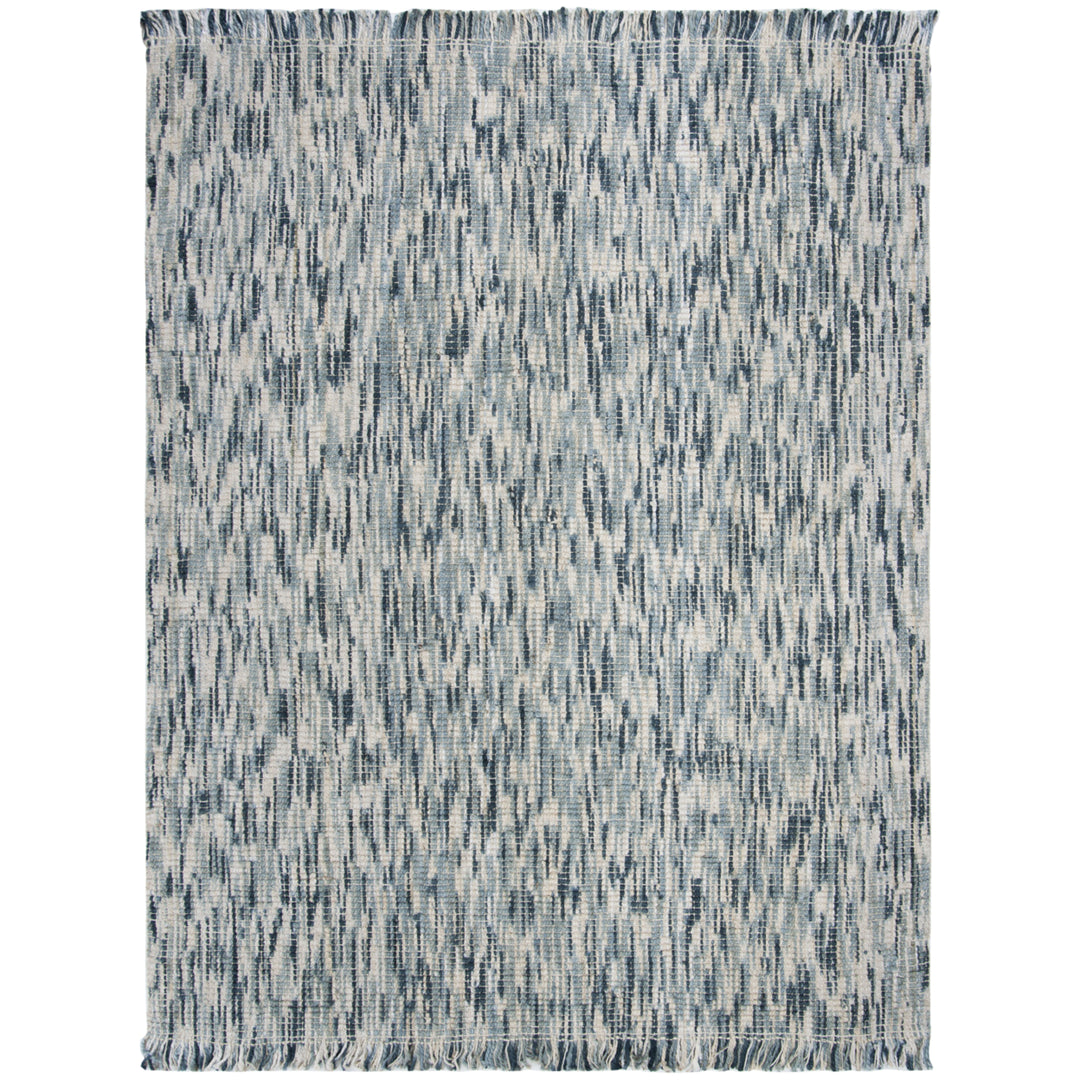 SAFAVIEH Natural Fiber NF869M Handwoven Blue / Ivory Rug Image 1