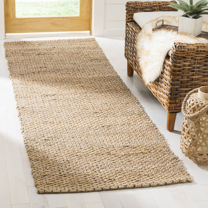 SAFAVIEH Natural Fiber NF870A Handwoven Natural Rug Image 2