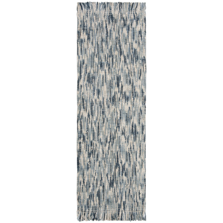 SAFAVIEH Natural Fiber NF869M Handwoven Blue / Ivory Rug Image 3