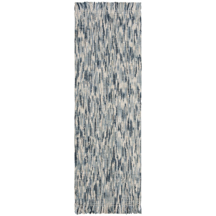 SAFAVIEH Natural Fiber NF869M Handwoven Blue / Ivory Rug Image 1