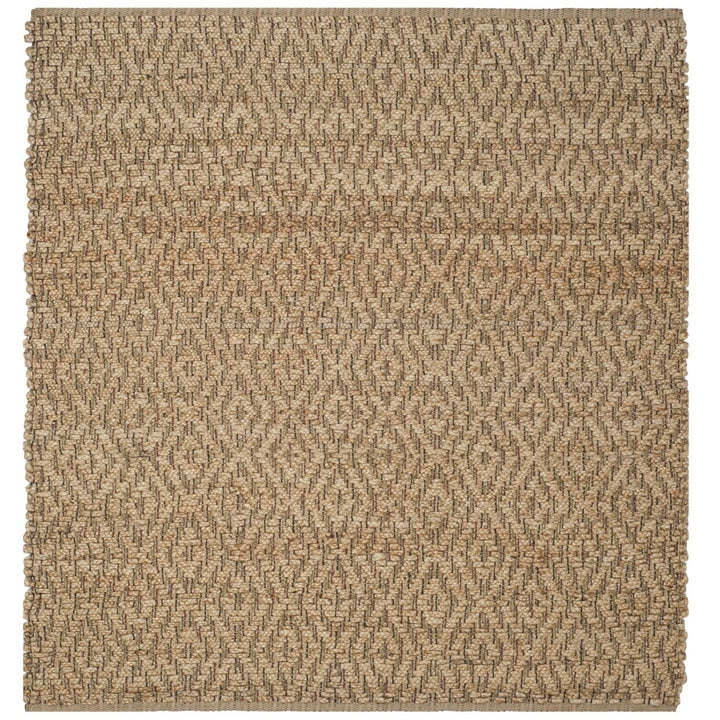 SAFAVIEH Natural Fiber NF873A Handwoven Natural /Red Rug Image 4