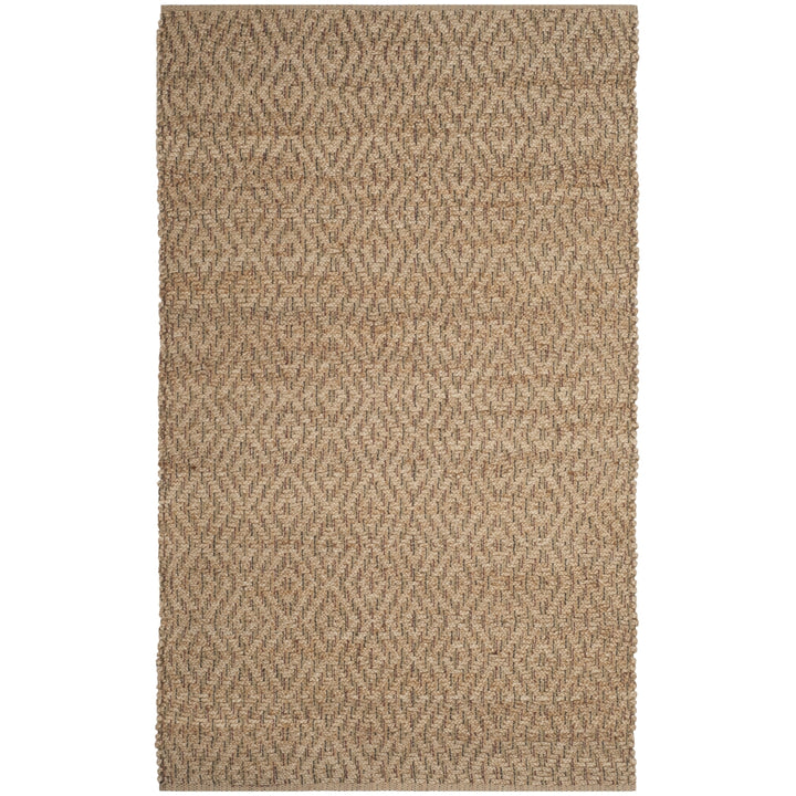 SAFAVIEH Natural Fiber NF873A Handwoven Natural /Red Rug Image 7