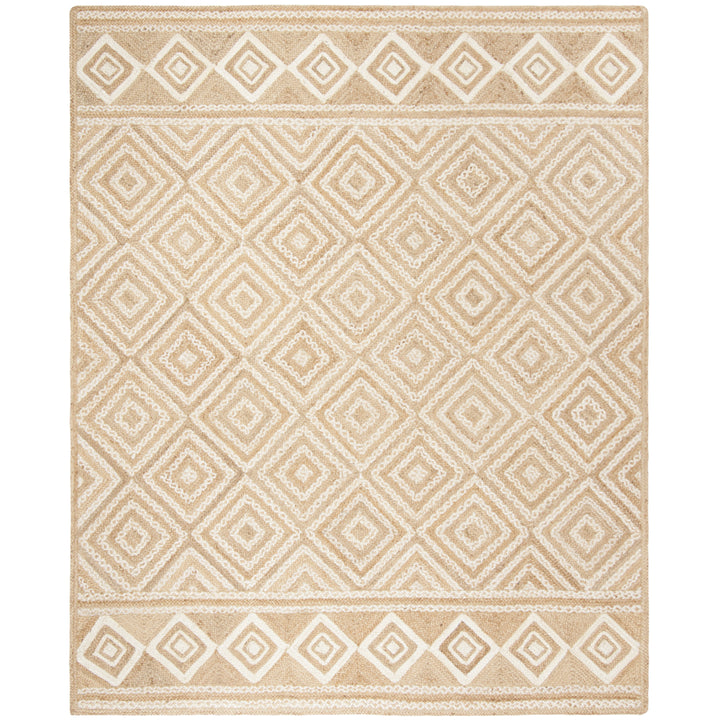 SAFAVIEH Natural Fiber NF880B Natural / Ivory Rug Image 1