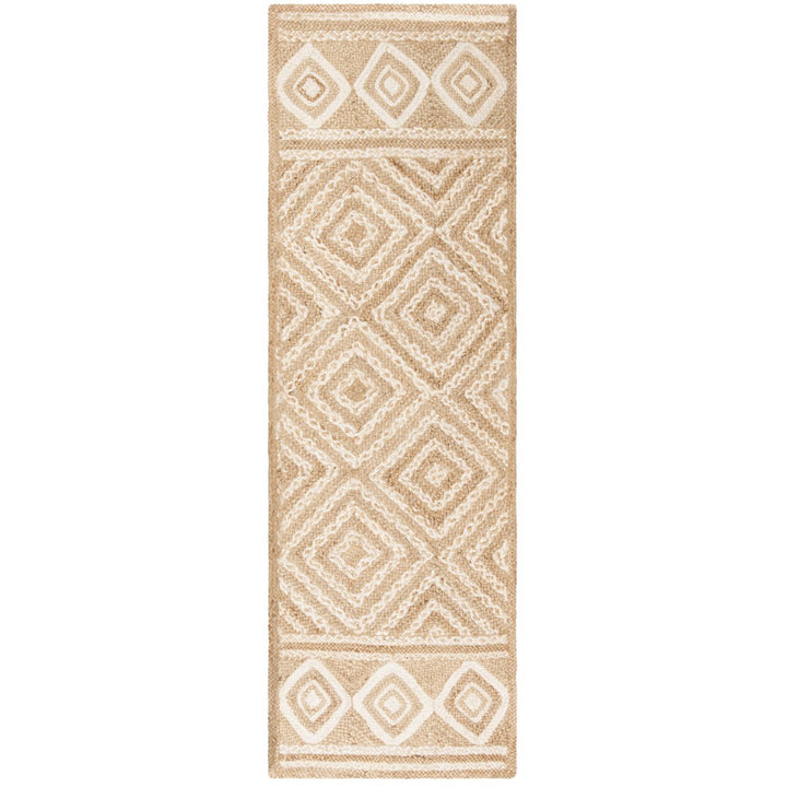 SAFAVIEH Natural Fiber NF880B Natural / Ivory Rug Image 1