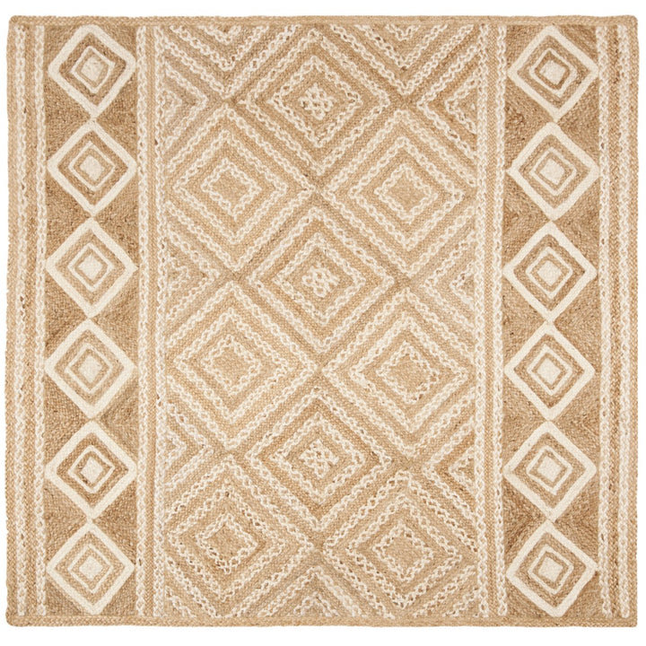 SAFAVIEH Natural Fiber NF880B Natural / Ivory Rug Image 1