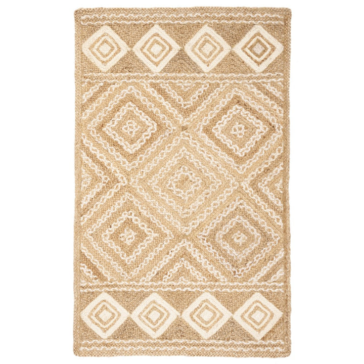 SAFAVIEH Natural Fiber NF880B Natural / Ivory Rug Image 1