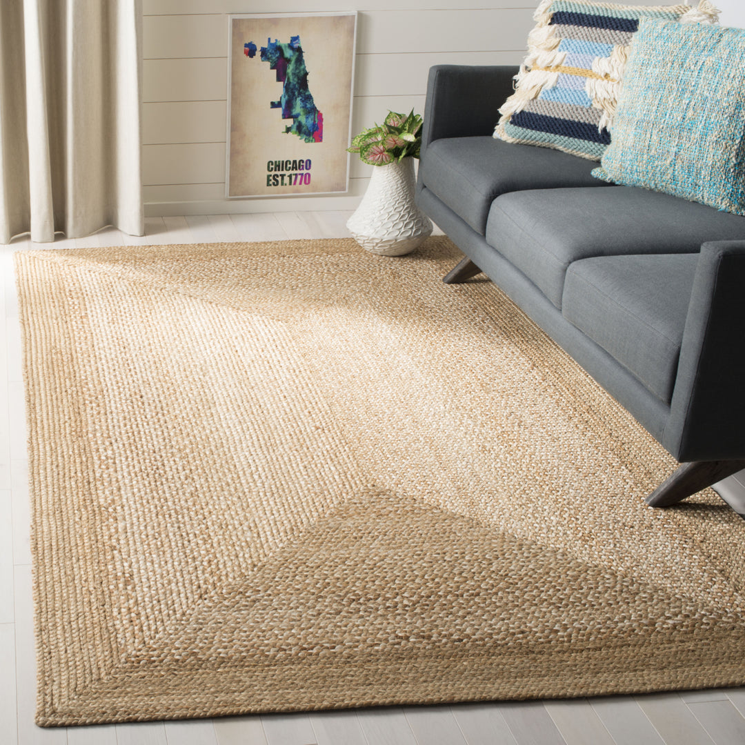 SAFAVIEH Natural Fiber NF885B Natural / Ivory Rug Image 1