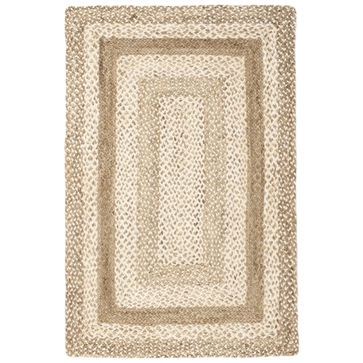 SAFAVIEH Natural Fiber NF884F Handwoven Grey / Ivory Rug Image 7