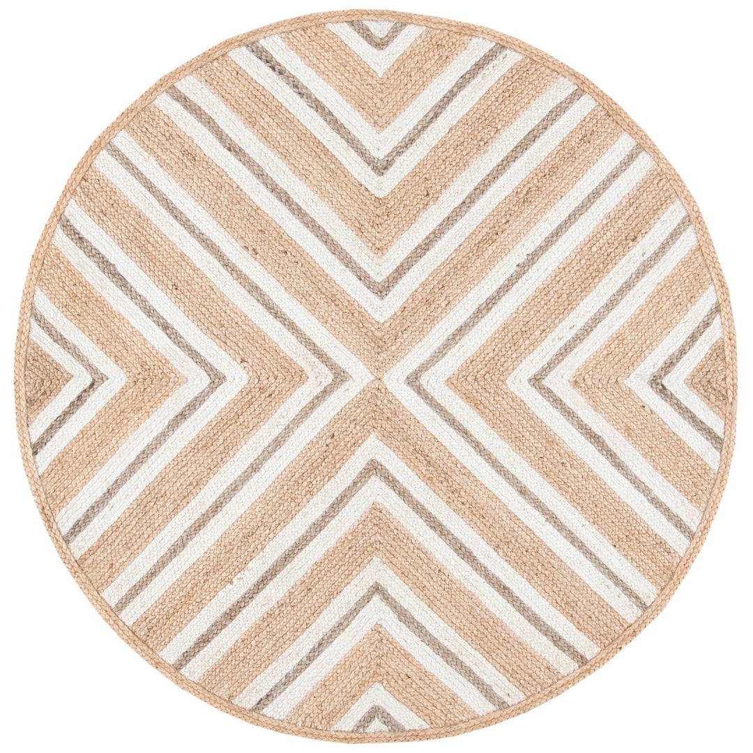 SAFAVIEH Natural Fiber NF886A Natural / Ivory Rug Image 1