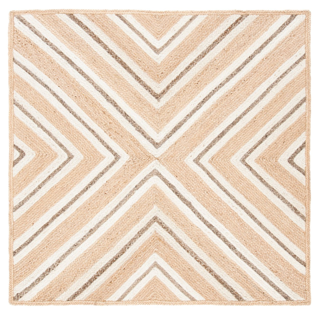 SAFAVIEH Natural Fiber NF886A Natural / Ivory Rug Image 1