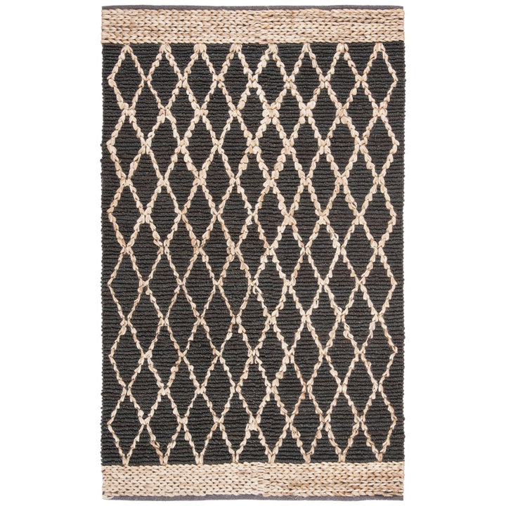 Safavieh NF951H Natural Fiber Charcoal Image 1