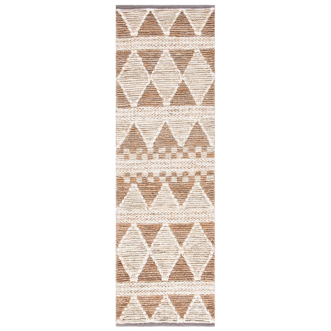 SAFAVIEH Natural Fiber NF958T Handwoven Brown /Beige Rug Image 3