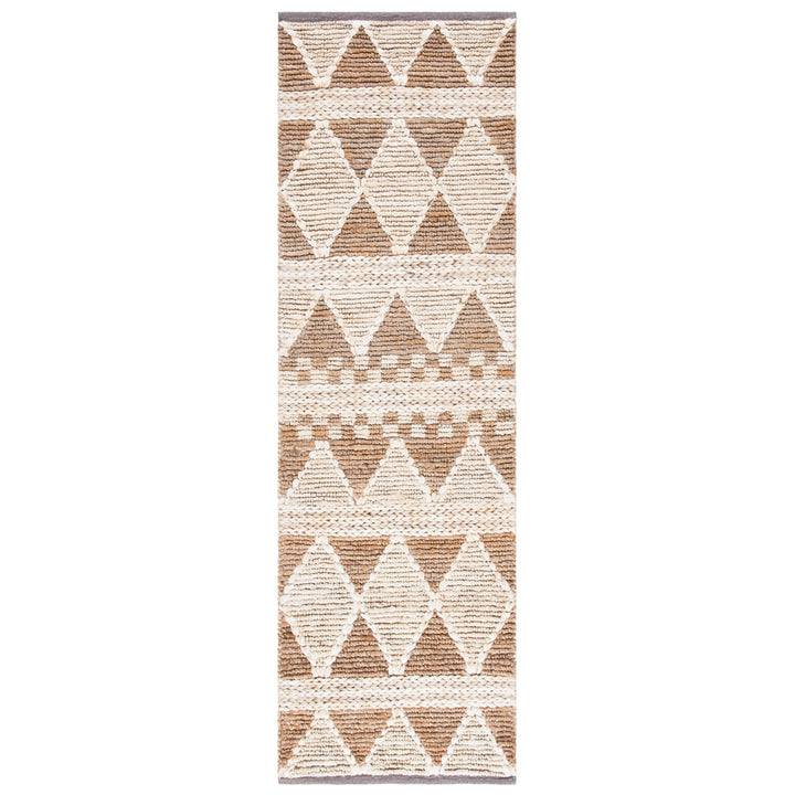 SAFAVIEH Natural Fiber NF958T Handwoven Brown /Beige Rug Image 3