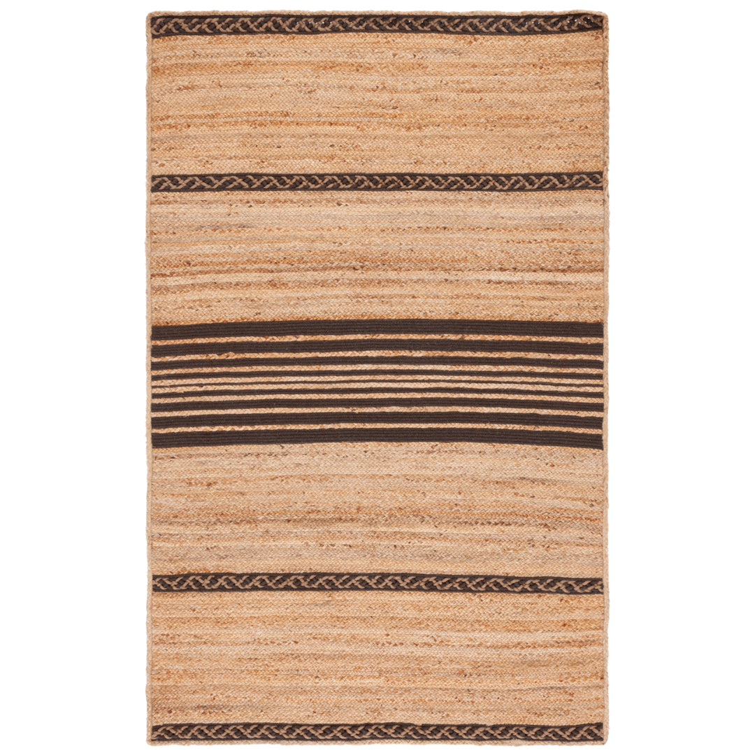 SAFAVIEH Natural Fiber NFB262T Natural / Brown Rug Image 2