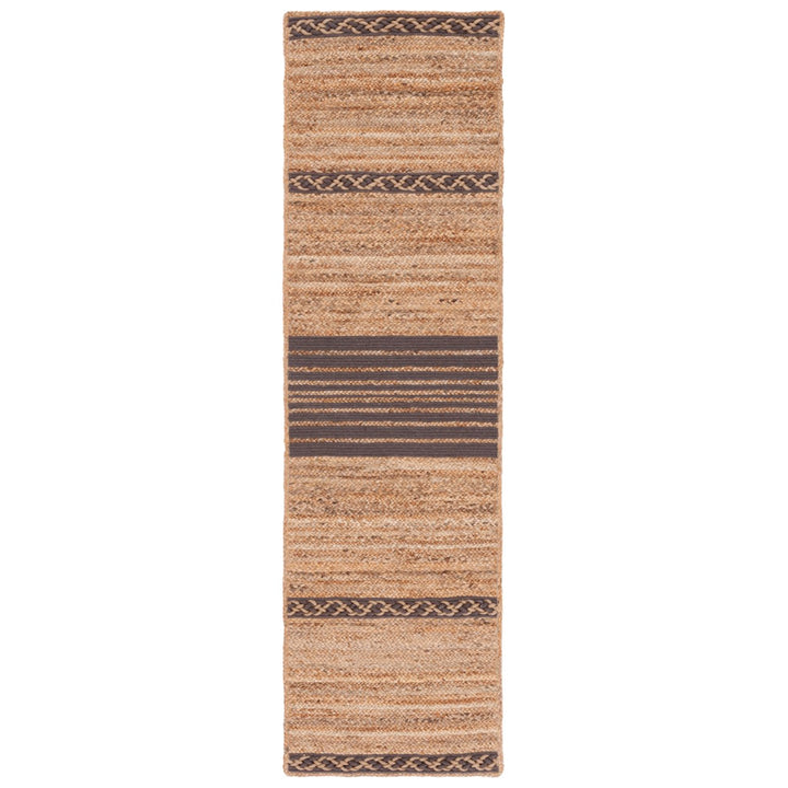 SAFAVIEH Natural Fiber NFB262T Natural / Brown Rug Image 1