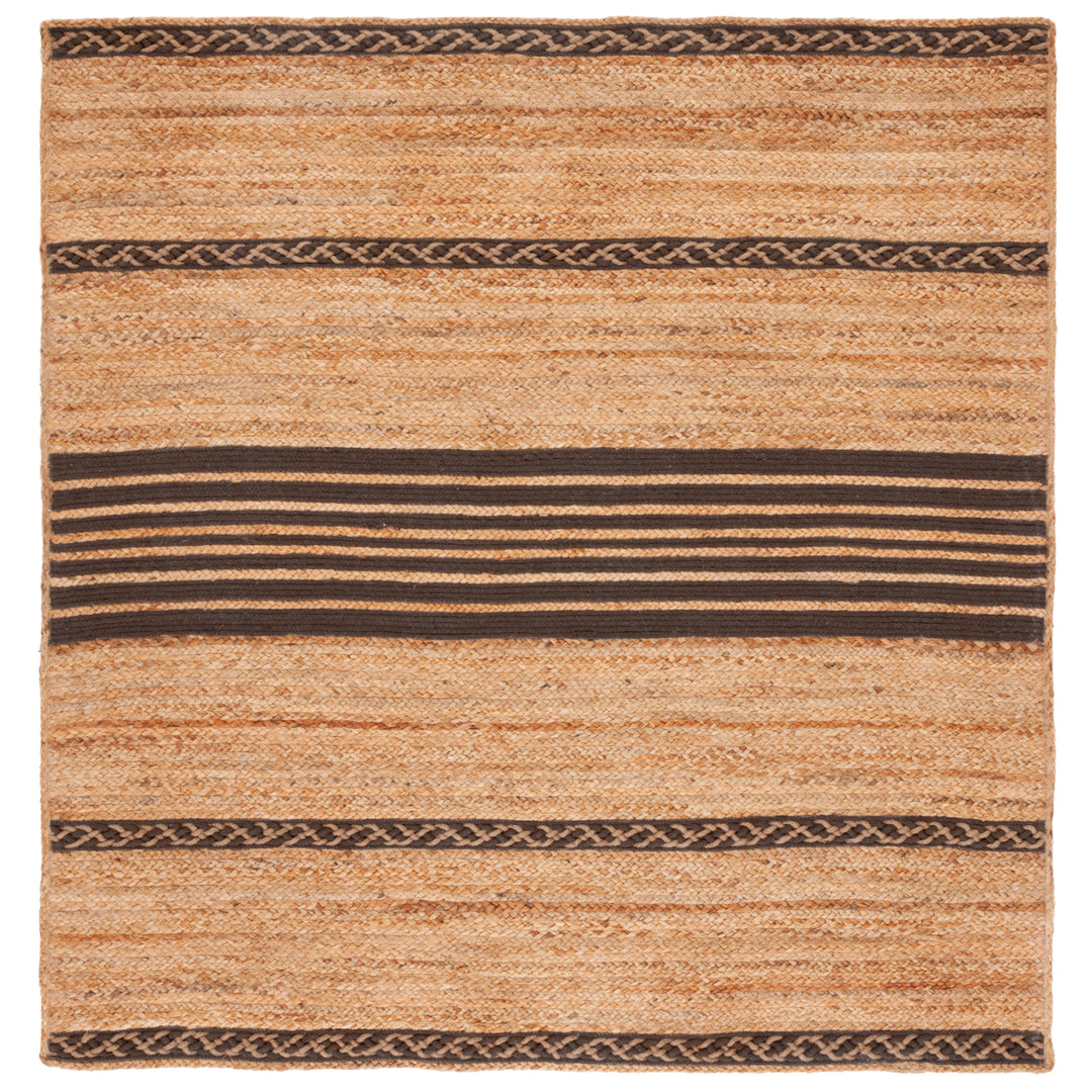 SAFAVIEH Natural Fiber NFB262T Natural / Brown Rug Image 5