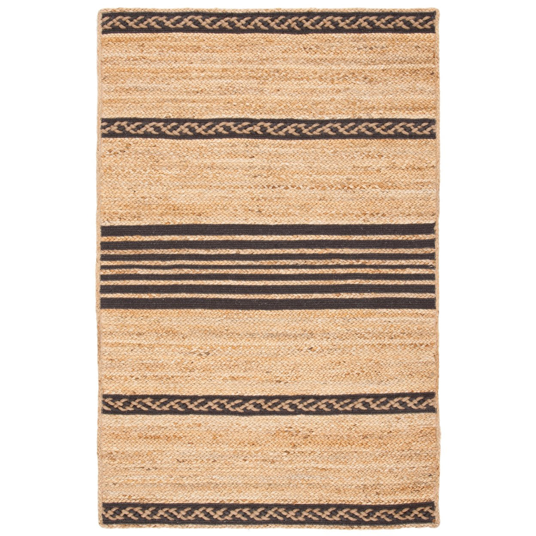 SAFAVIEH Natural Fiber NFB262T Natural / Brown Rug Image 1