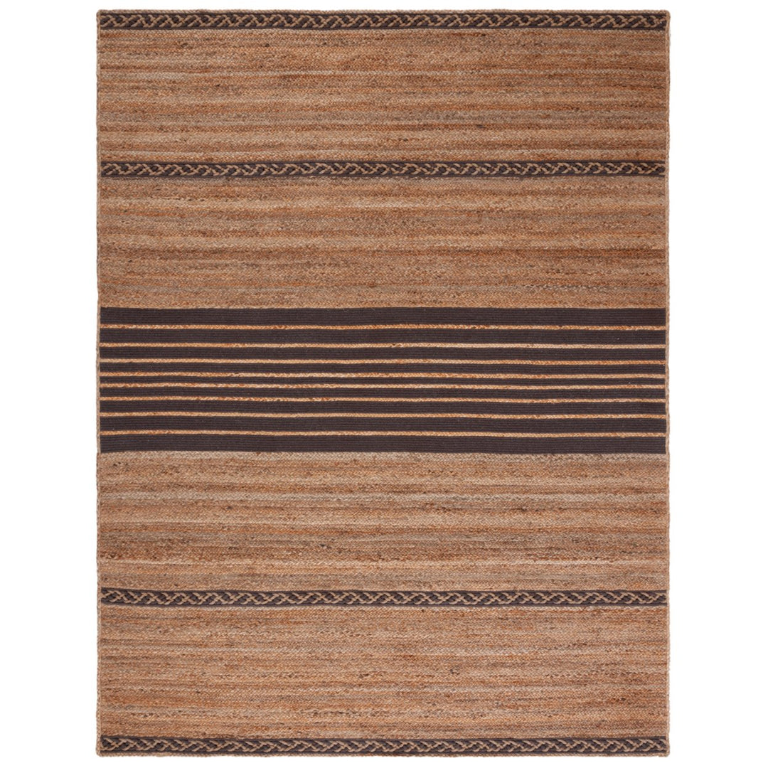 SAFAVIEH Natural Fiber NFB262T Natural / Brown Rug Image 1