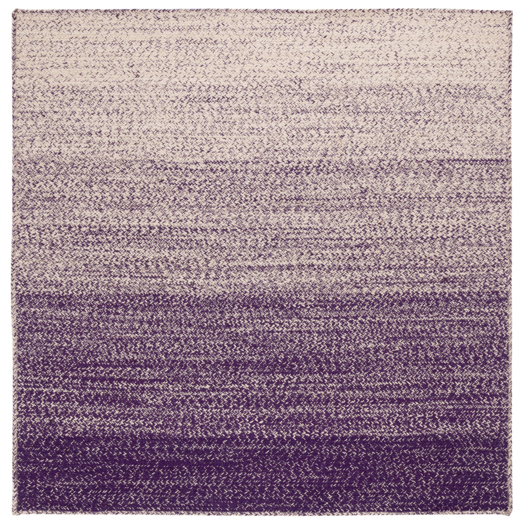 SAFAVIEH Natural Fiber NFB263V Natural / Purple Rug Image 4