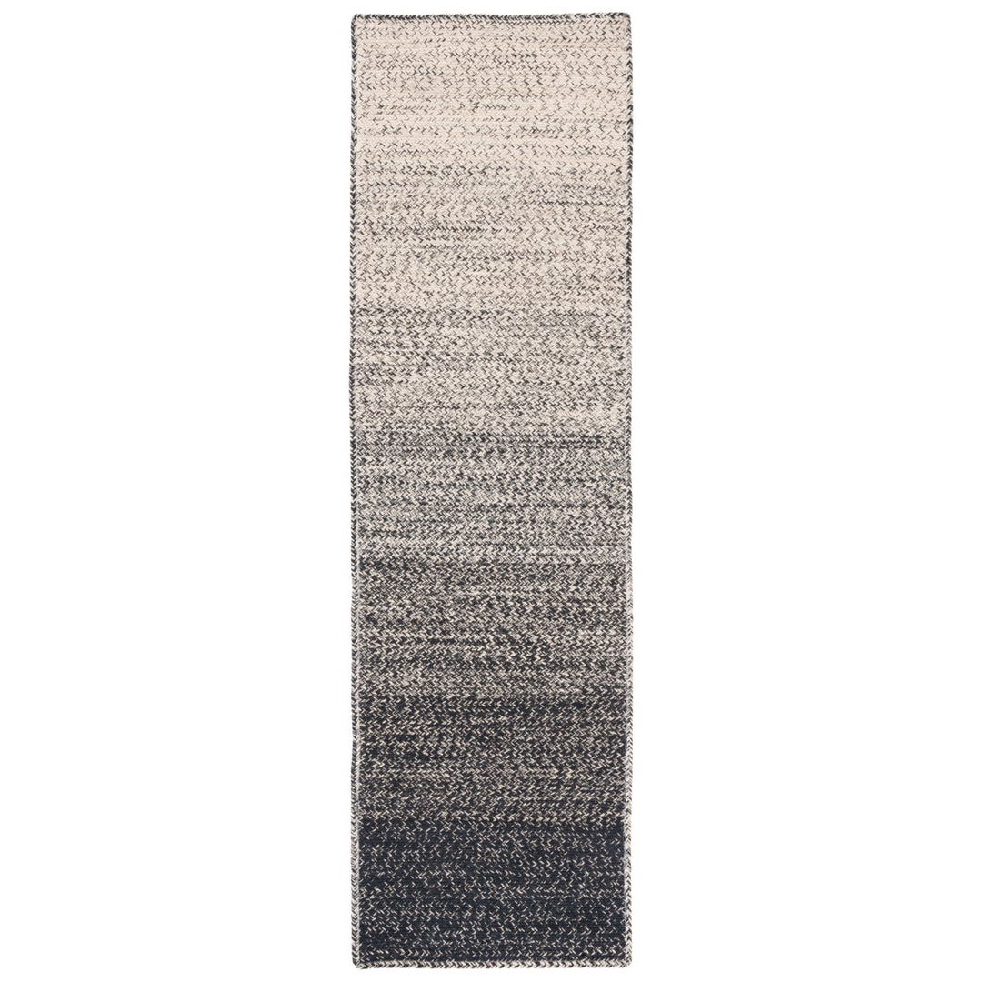 SAFAVIEH Natural Fiber NFB263Z Natural / Black Rug Image 3