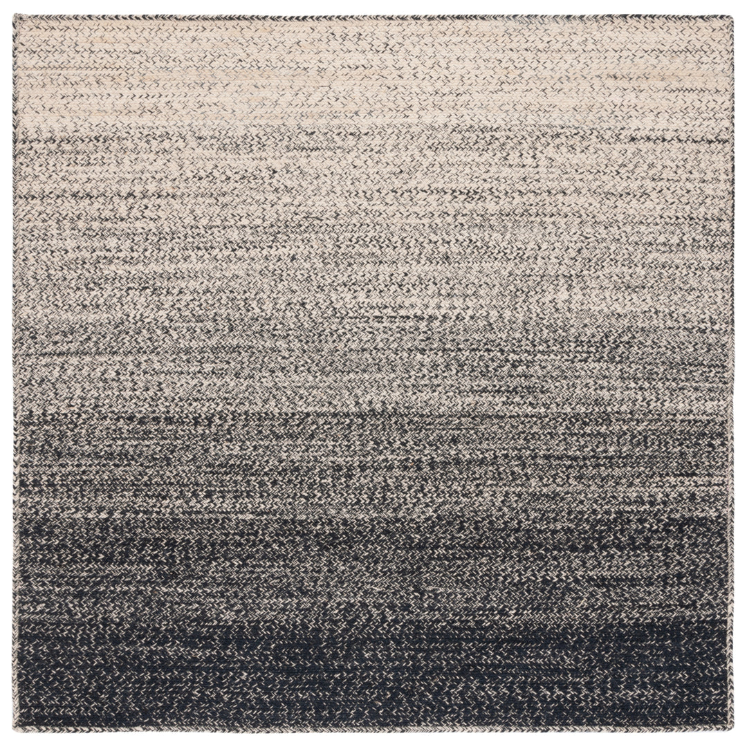 SAFAVIEH Natural Fiber NFB263Z Natural / Black Rug Image 4