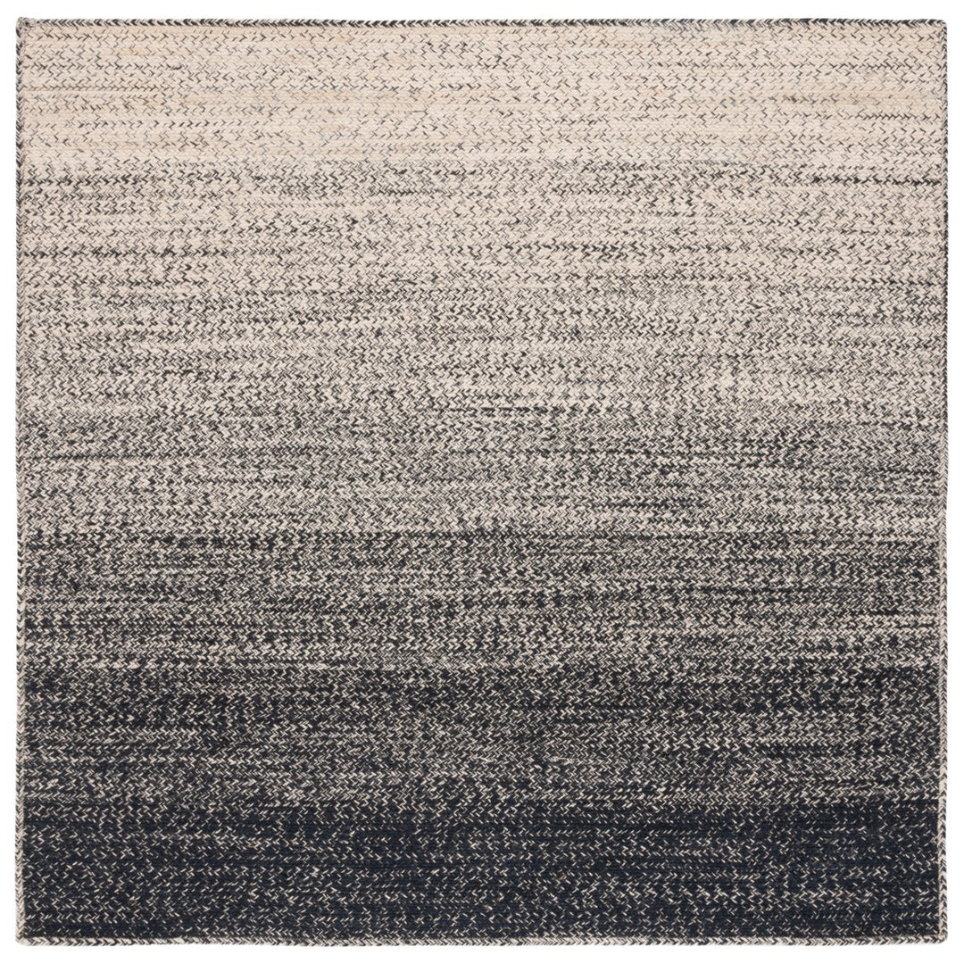 SAFAVIEH Natural Fiber NFB263Z Natural / Black Rug Image 1