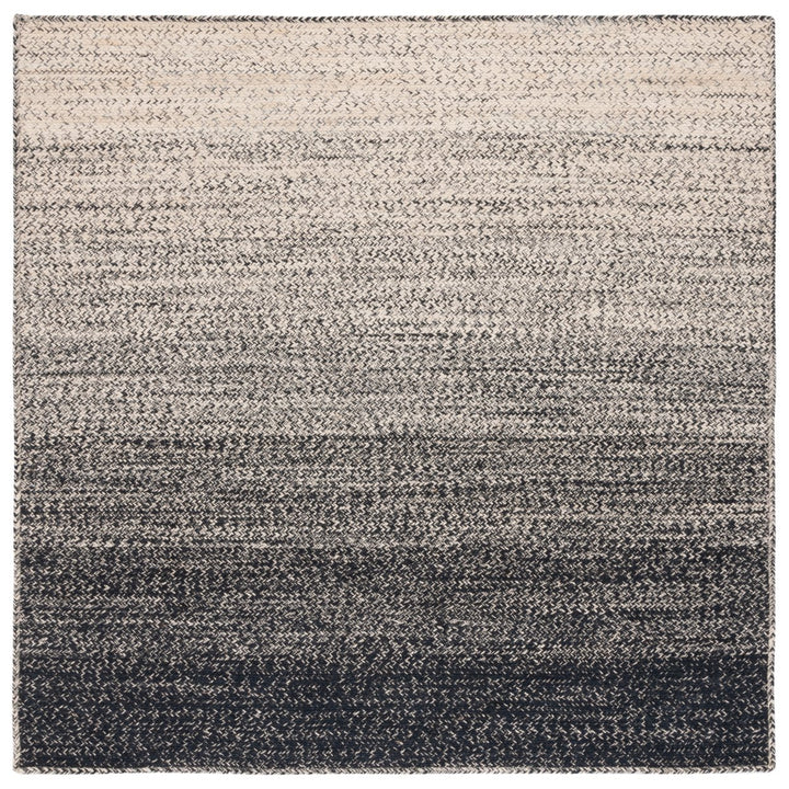 SAFAVIEH Natural Fiber NFB263Z Natural / Black Rug Image 1