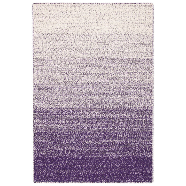 SAFAVIEH Natural Fiber NFB263V Natural / Purple Rug Image 8