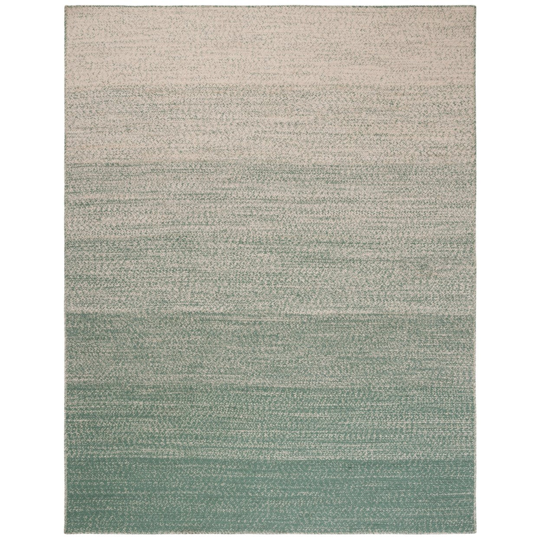 SAFAVIEH Natural Fiber NFB263Y Natural / Green Rug Image 1